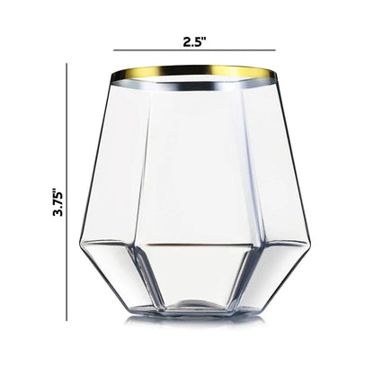 360Ml Wedding Wine Glasses Drinkware Transparent Cocktail Glass Party Bar Club Drinking Tools Tea Coffee Mug